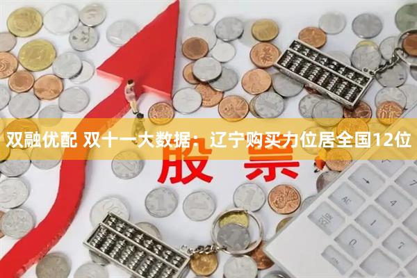 双融优配 双十一大数据：辽宁购买力位居全国12位