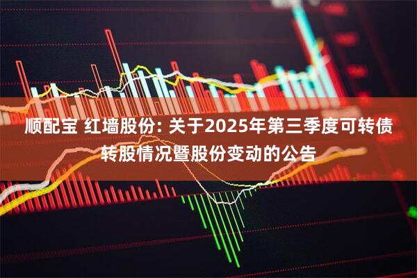 顺配宝 红墙股份: 关于2025年第三季度可转债转股情况暨股份变动的公告